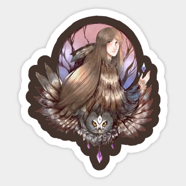 Eternal witch Sticker by Yami11